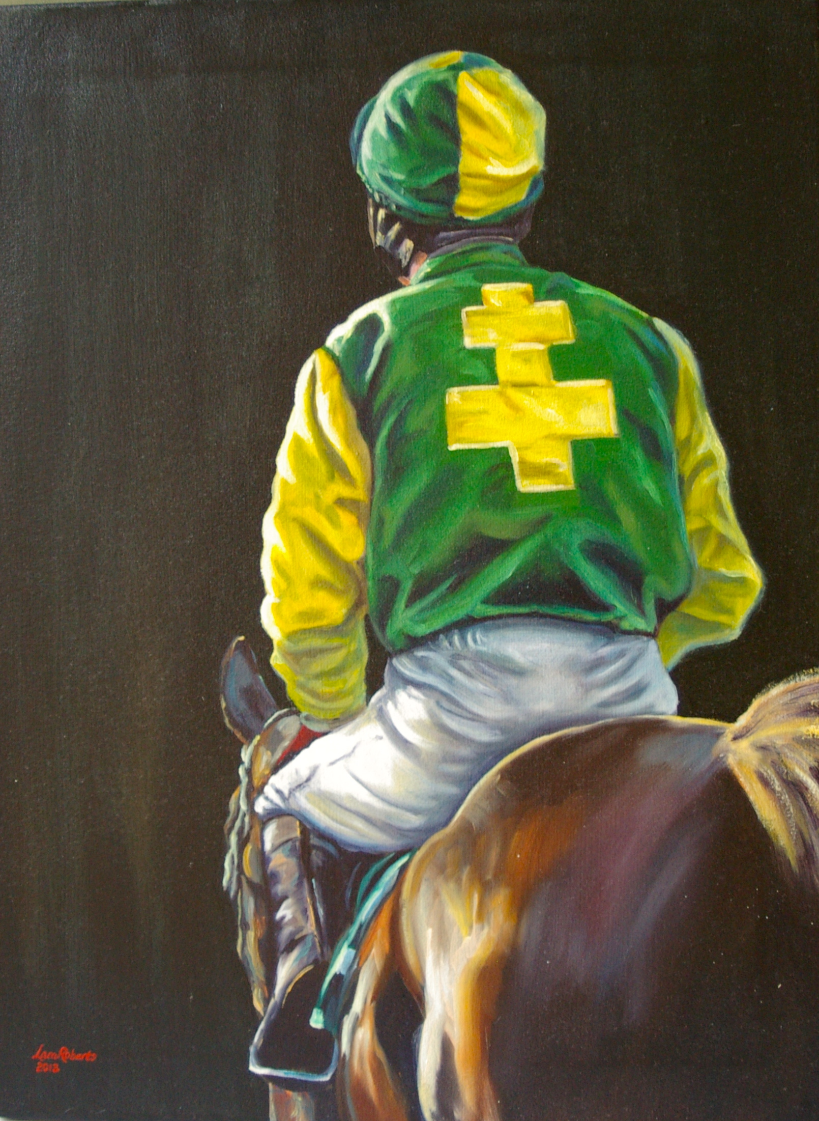 Green Cross Jockey
